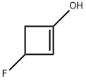 1-Cyclobuten-1-ol, 3-fluoro- Structure