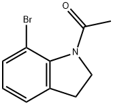 1-(7-Bromoindolin-1-yl)ethanone Structure