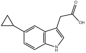 2-(5-Cyclopropyl-1H-indol-3-yl)acetic acid price.