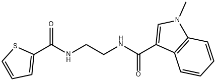 1144454-31-8 1-methyl-N-{2-[(thiophen-2-ylcarbonyl)amino]ethyl}-1H-indole-3-carboxamide