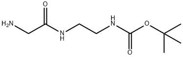 tert-butyl2-(2-aminoacetamido)ethylcarbamate Structure