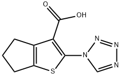 1146299-24-2 2-(1H-1,2,3,4-Tetrazol-1-yl)-4H,5H,6H-cyclopenta[b]thiophene-3-carboxylic acid