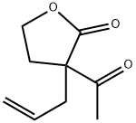 3-Acetyl-3-allyl-dihydro-furan-2-one Structure