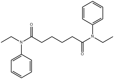N,N'-diethyl-N,N'-diphenylhexanediamide 结构式