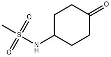 N-(4-oxocyclohexyl)methanesulfonamide Structure