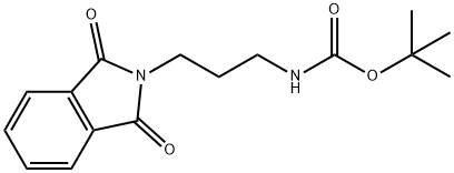 叔丁基(3-(1,3-二氧异喹啉-2-基)丙基)氨基甲酸酯,115465-11-7,结构式