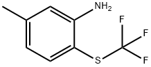 5-甲基-2-(三氟甲硫基)苯胺, 1154963-60-6, 结构式