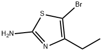 5-溴-4-乙基噻唑-2-胺,1158211-11-0,结构式