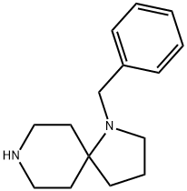 1-benzyl-1,8-Diazaspiro[4.5]decane Structure