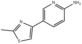 5-(2-methyl-4-thiazolyl)-2-Pyridinamine Structure