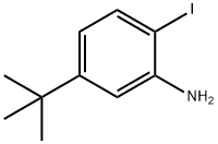 5-(叔丁基)-2-碘苯胺, 1160573-98-7, 结构式