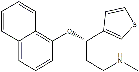 (S)-N-methyl-3-(naphthalen-1-yloxy)-3-(thiophen-3-yl)propan-1-amine|度洛西汀USP相关化合物F