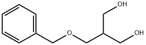 2-((ベンジルオキシ)メチル)プロパン-1,3-ジオール 化学構造式