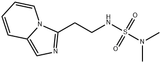 N'-[2-(imidazo[1,5-a]pyridin-3-yl)ethyl]-N,N-dimethylsulfuric diamide Structure