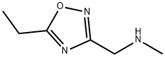5-乙基-N-甲基-1,2,4-噁二唑-3-甲胺, 1177321-30-0, 结构式