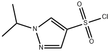 1-isopropyl-1H-pyrazole-4-sulfonyl chloride 化学構造式