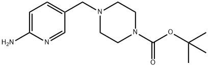 tert-butyl 4-((6-aminopyridin-3-yl)methyl)piperazine-1-carboxylate, 1178566-52-3, 结构式