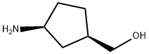 (1R,3S)-(3-Aminocyclopentyl) methanol Structure