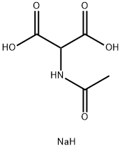 Acetamidomalonic acid (disodium salt) Struktur