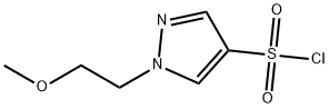 1-(2-methoxyethyl)-1H-pyrazole-4-sulfonyl chloride Structure