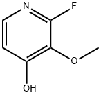 2-氟-4-羟基-3-甲氧基吡啶 结构式