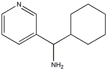 cyclohexyl(pyridin-3-yl)methanamine Struktur