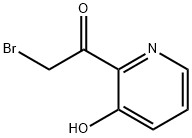 2-bromo-1-(3-hydroxypyridin-2-yl)ethanone 结构式