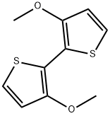 2,2′-ビ[3-メトキシチオフェン] 化学構造式