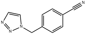 4-(1H-1,2,3-triazol-1-ylmethyl)Benzonitrile,118618-40-9,结构式