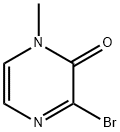 3-bromo-1-methylpyrazin-2(1H)-one 化学構造式