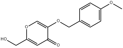 5-(4-methoxybenzyloxy)-2-(hydroxymethyl)-4H-pyran-4-one Structure