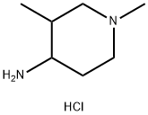 1,3-二甲基-4-氨基-哌啶盐酸盐,1187927-63-4,结构式