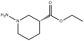 (R)-1-Amino-piperidine-3-carboxylic acid ethyl ester Structure