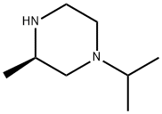 (R)-1-异丙基-3-甲基-哌嗪,1187928-29-5,结构式