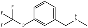 Methyl-(3-trifluoromethoxy-benzyl)-amine Struktur