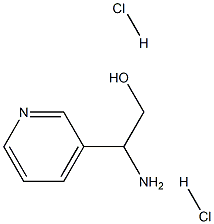 2-Amino-2-pyridin-3-yl-ethanol dihydrochloride Structure