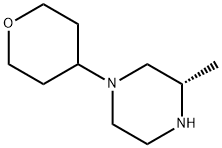 (S)-3-甲基-1-(四氢-2H-吡喃-4-基)哌嗪,1187931-31-2,结构式
