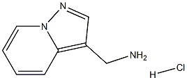Pyrazolo[1,5-a]pyridin-3-ylmethanamine hydrochloride Structure