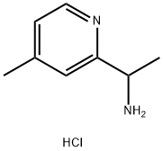 1-(4-Methyl-pyridin-2-yl)-ethylamine dihydrochloride Structure