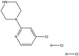 1-(4-Chloro-pyridin-2-yl)-piperazine dihydrochloride Struktur