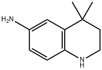 4,4-Dimethyl-1,2,3,4-tetrahydro-quinolin-6-ylamine Struktur