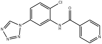 1190289-32-7 N-[2-chloro-5-(1H-tetrazol-1-yl)phenyl]pyridine-4-carboxamide