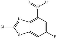 2-Chloro-6-fluoro-4-nitrobenzothiazole Structure