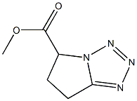 methyl 6,7-dihydro-5H-pyrrolo[1,2-d]tetrazole-5-carboxylate Structure