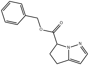 benzyl 5,6-dihydro-4H-pyrrolo[1,2-b]pyrazole-6-carboxylate Structure