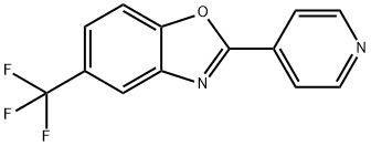 2-(Pyridin-4-yl)-5-(trifluoromethyl)benzo[d]oxazole,1192018-99-7,结构式
