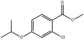 methyl 2-chloro-4-isopropoxybenzoate Struktur