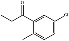1-(5-氯-2-甲基苯基)丙-1-酮, 1193779-97-3, 结构式