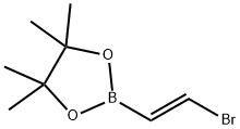 (E)-2-(2-bromovinyl)-4,4,5,5-tetramethyl-1,3,2-dioxaborolane,119441-88-2,结构式