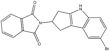 2-(7-BROMO-1,2,3,4-TETRAHYDROCYCLOPENTA[B]INDOL-2-YL)ISOINDOLINE-1,3-DIONE